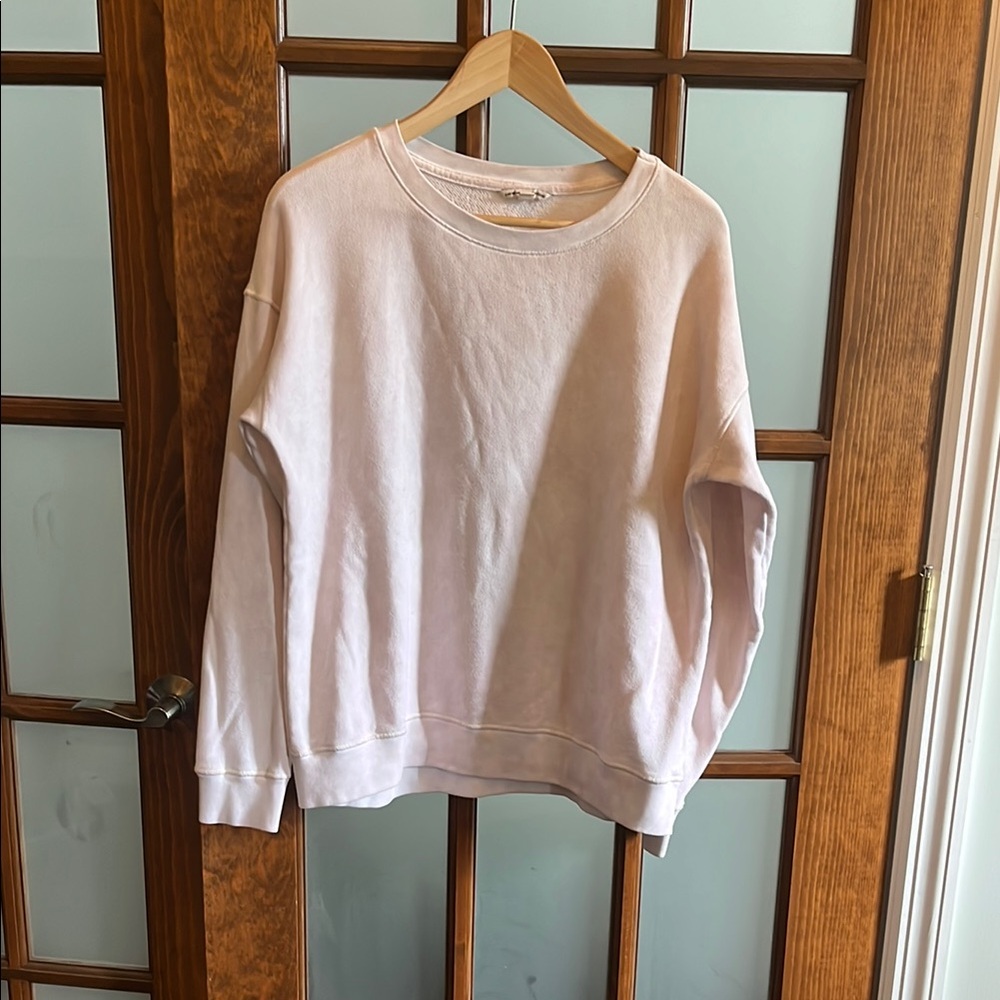 Women's light pink/ blush color Sweatshirt